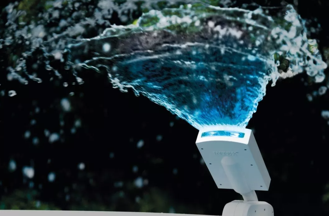 CASCADA AGUA VERTICAL CON LUCES INTEX