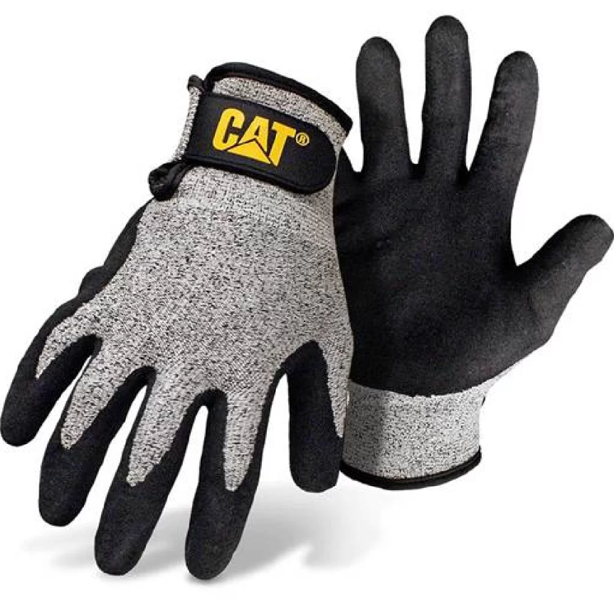 GUANTES PALMA RECUBIERTA RESISTENTE A LOS CORTES 018050 CAT