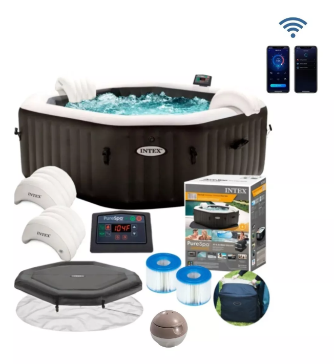 SPA OCTOGONAL 4 PERSONAS DELUX