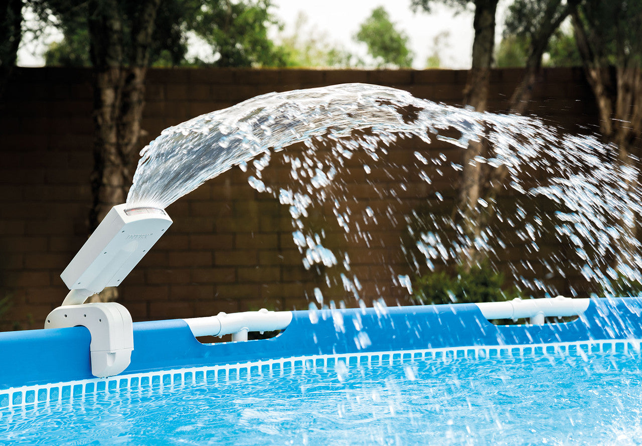 CASCADA AGUA VERTICAL CON LUCES INTEX