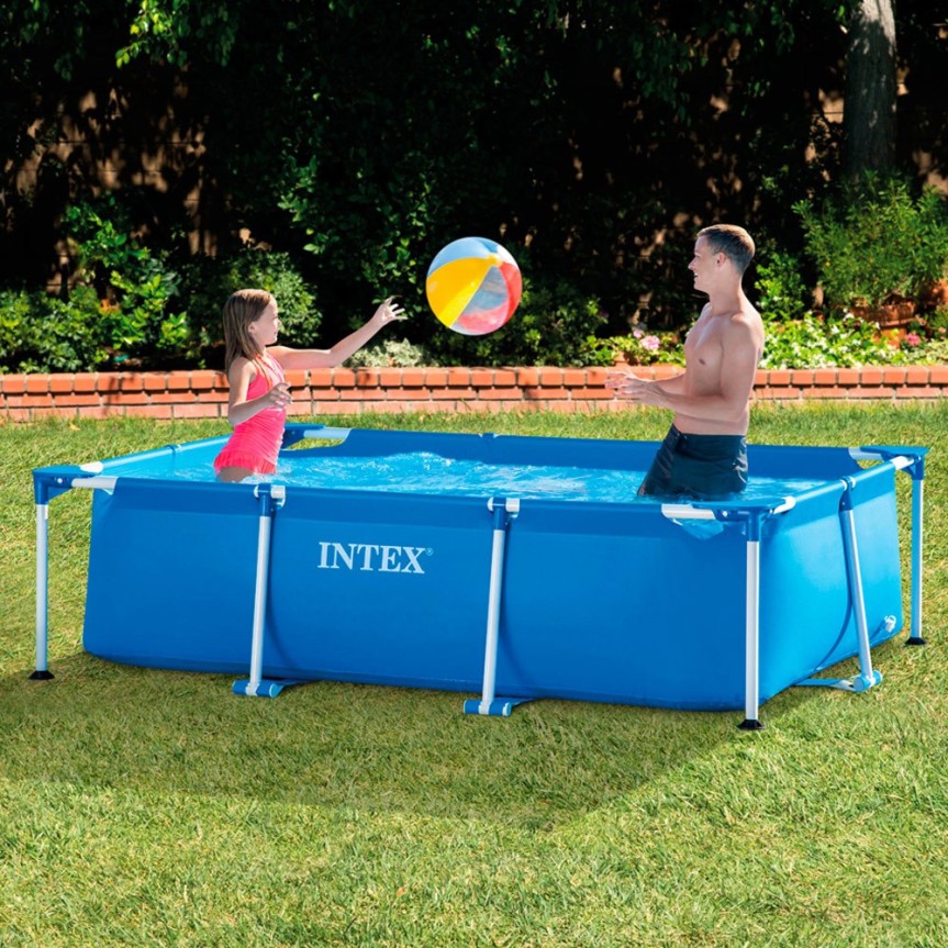 PISCINA RECTANGLAR INTEX SMALL FRAME 260 x160x65 cm