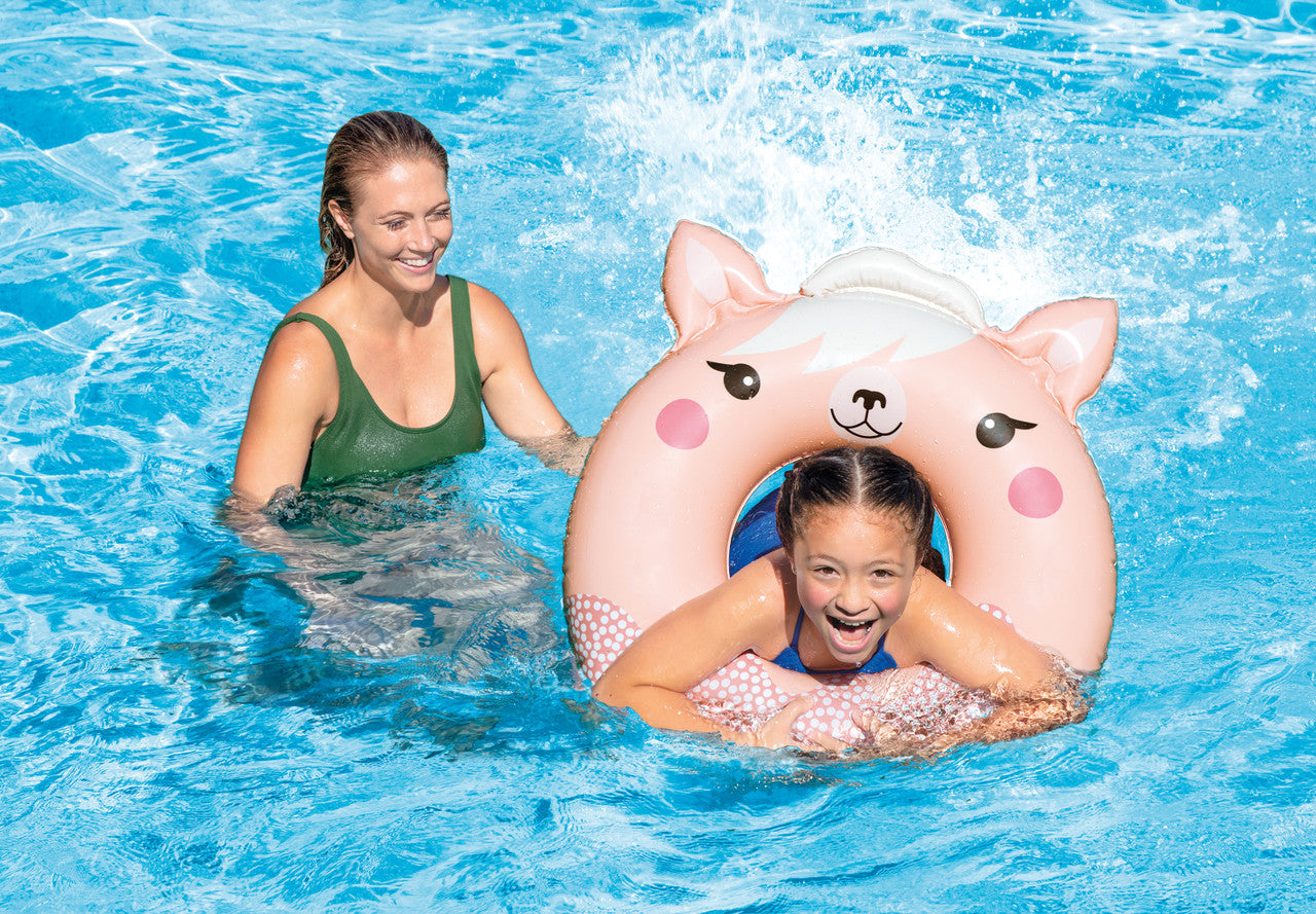 SALVAVIDAS INFLABLE CUT ANIMALES INTEX