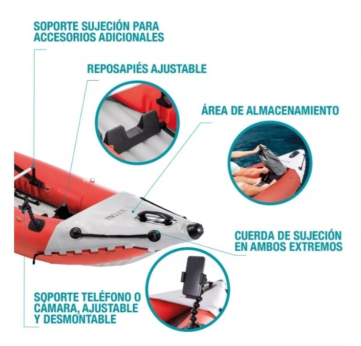 KAYAK EXCURSIÓN PRO K1 INTEX