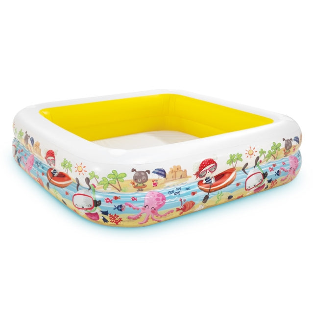 PISCINA INFANTIL CON TECHO