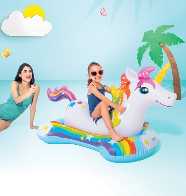 COLCHONETA UNICORNIO DE MONTAR UNICORNIO