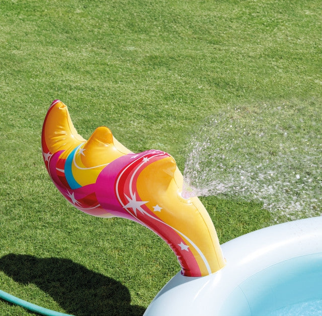 PISCINA INFLABLE UNICORNIO CON TECHO