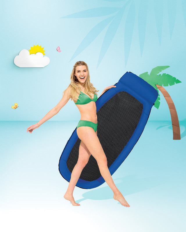 COLCHONETA INFLABLE CON REJILLA