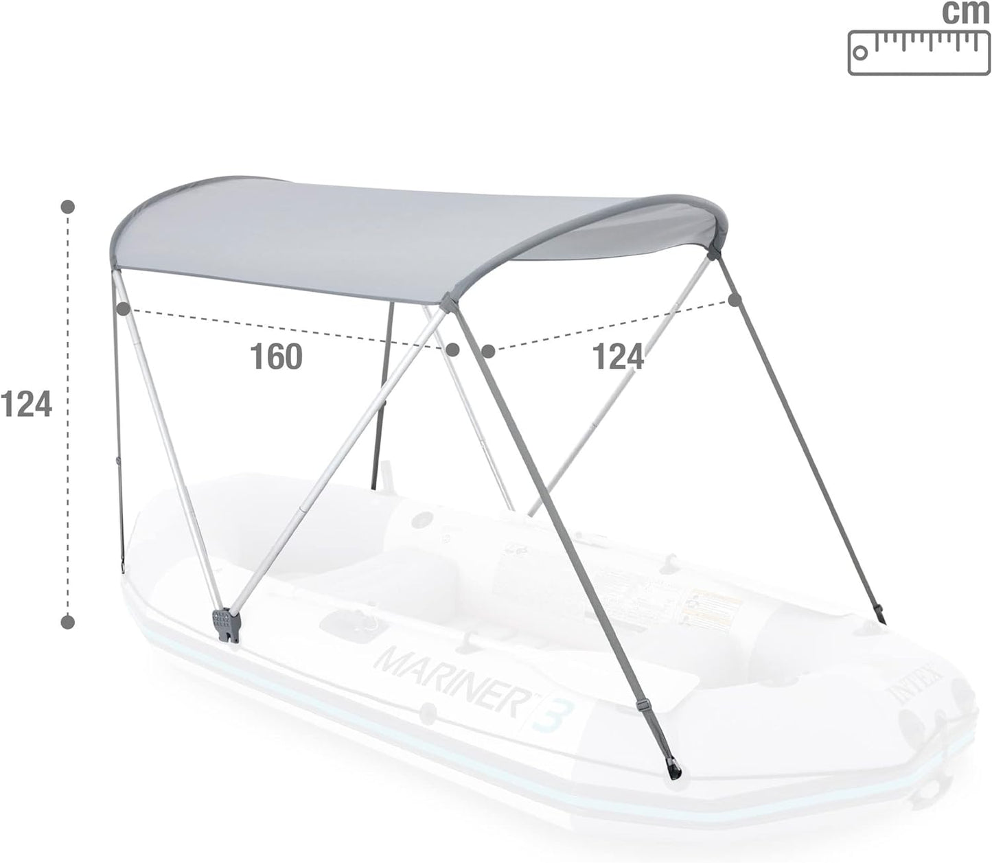 TECHO PARA BARCO INTEX CON PROTECTOR UV
