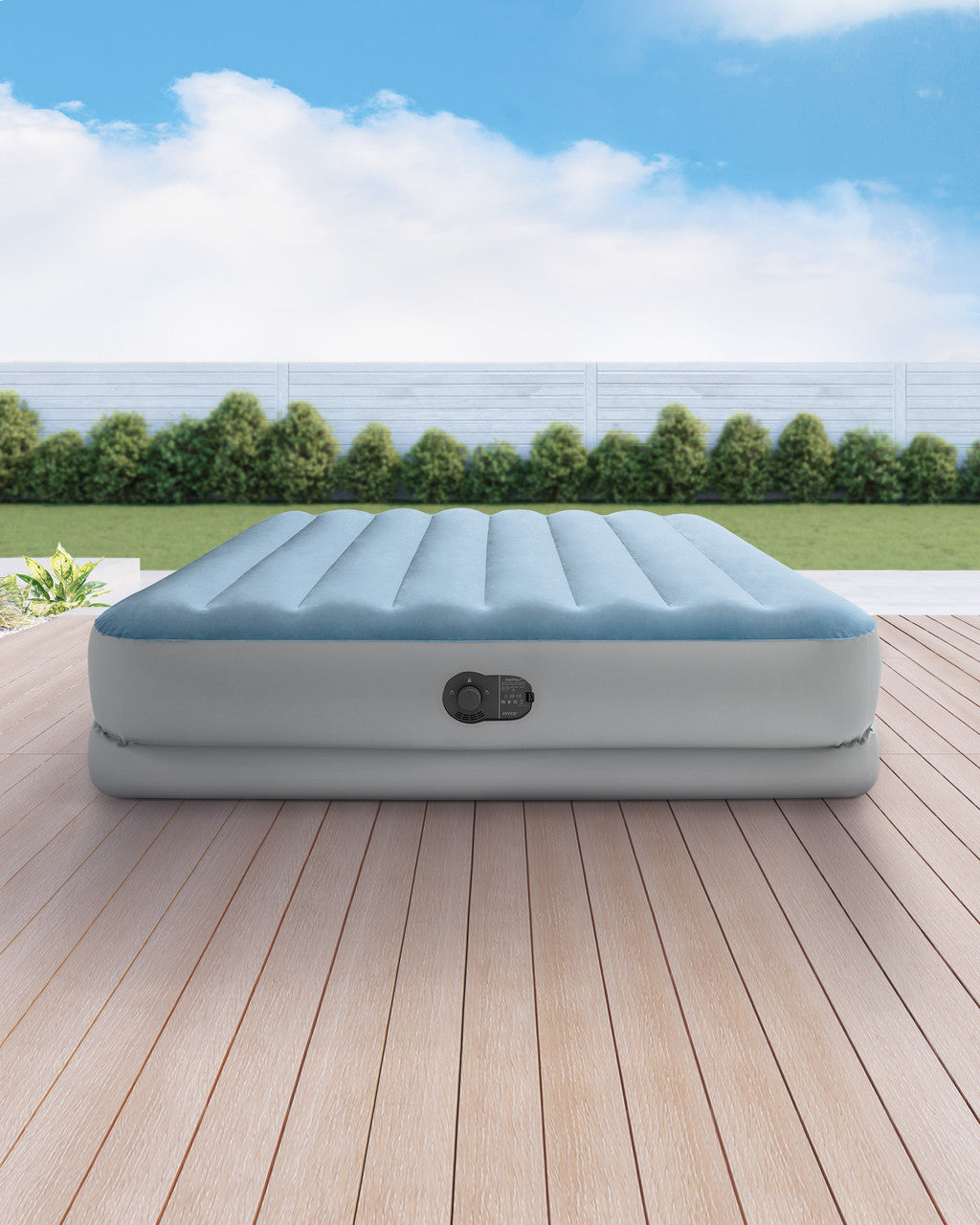 SOMMIER AUTO INFLABLE PLUS RAISED COMFORT 2 PLAZAS