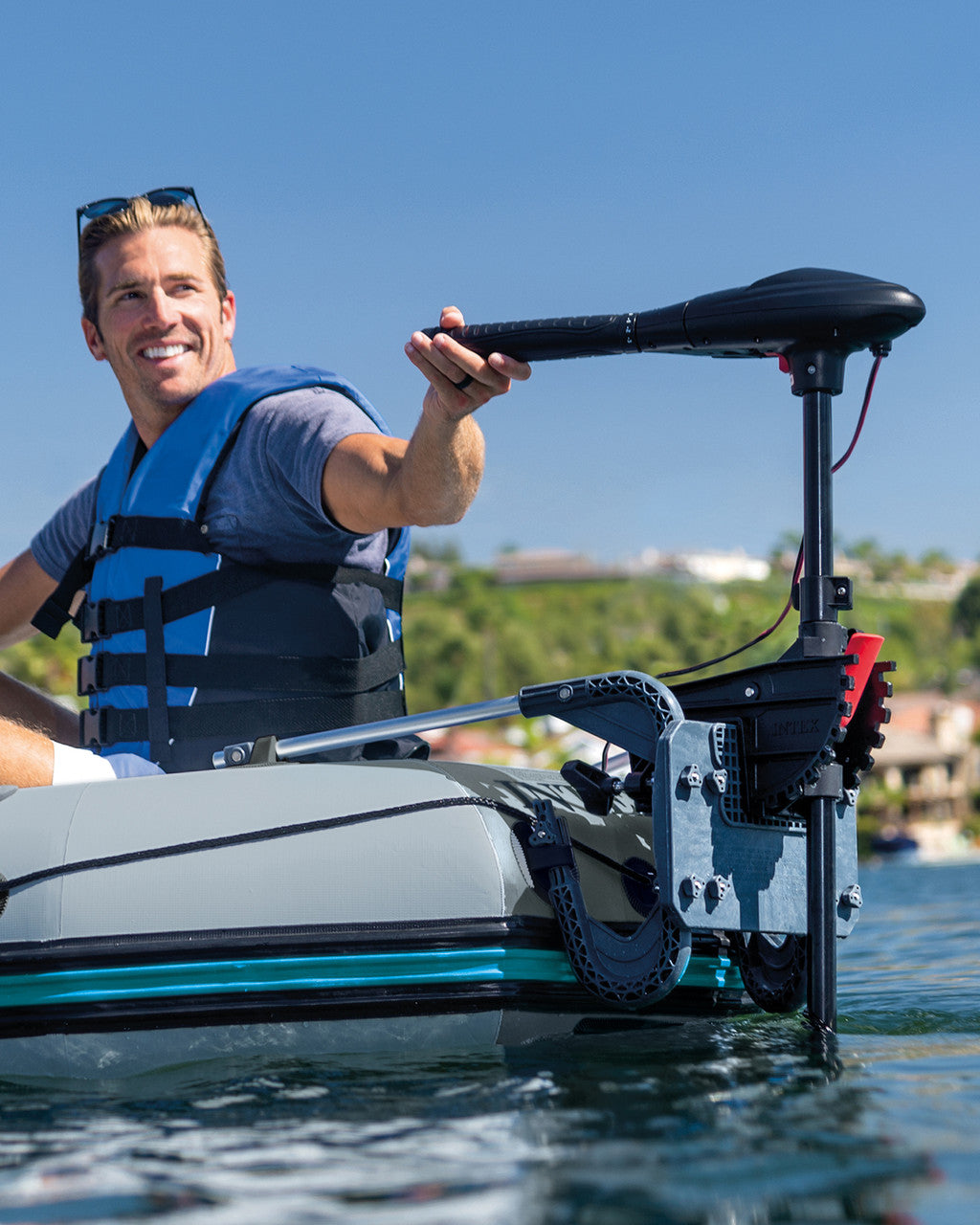 MOTOR FUERABORDA ELÉCTRICO 12V PARA BOTES INFLABLES