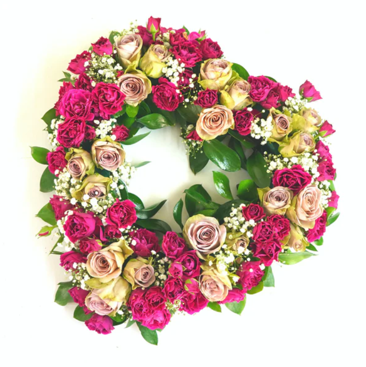 PACK 2 CORAZÓNES CON BASE MDF