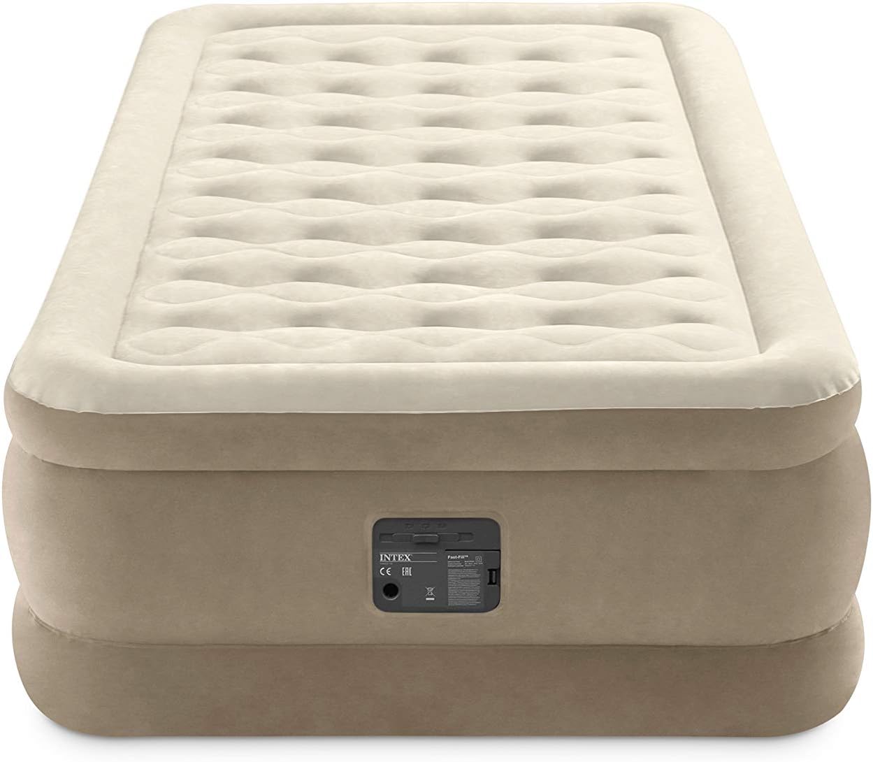SOMMIER AUTO INFLABLE FIBERTECH ULTRA PLUSH UNA PLAZA INTEX