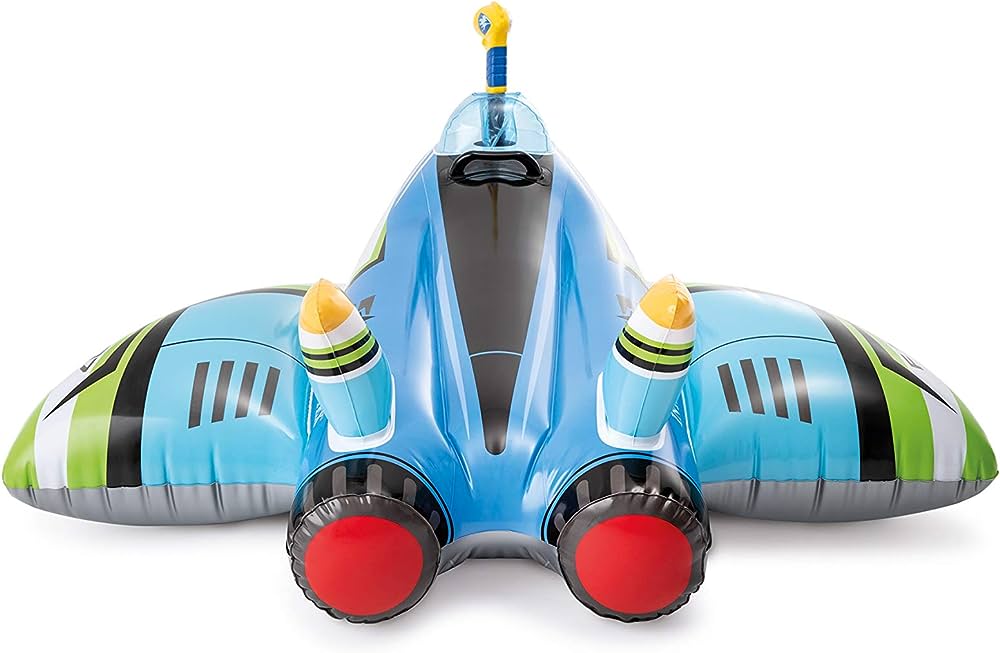 AVION DE MONTAR CON PISTOLA DE AGUA