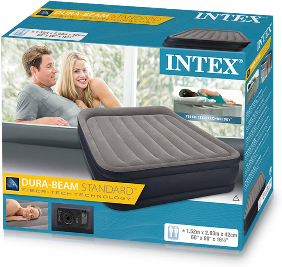 COLCHON SOMMIER AUTO INFLABLE DELUX 2 PLAZAS 64136
