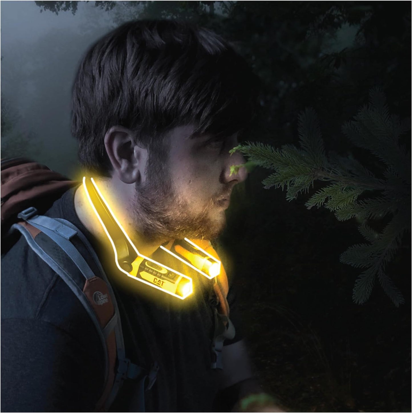 LINTERA LED DE CUELLO RECARGABLE CAT Ct7105