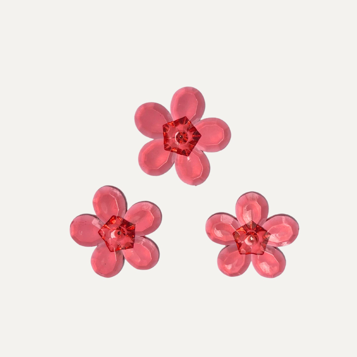 PINS EN FORMA DE FLOR, 23 U