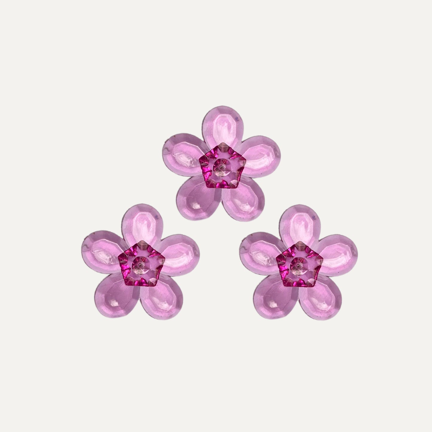 PINS EN FORMA DE FLOR, 23 U