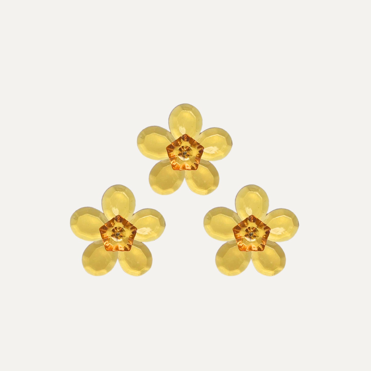 PINS EN FORMA DE FLOR, 23 U