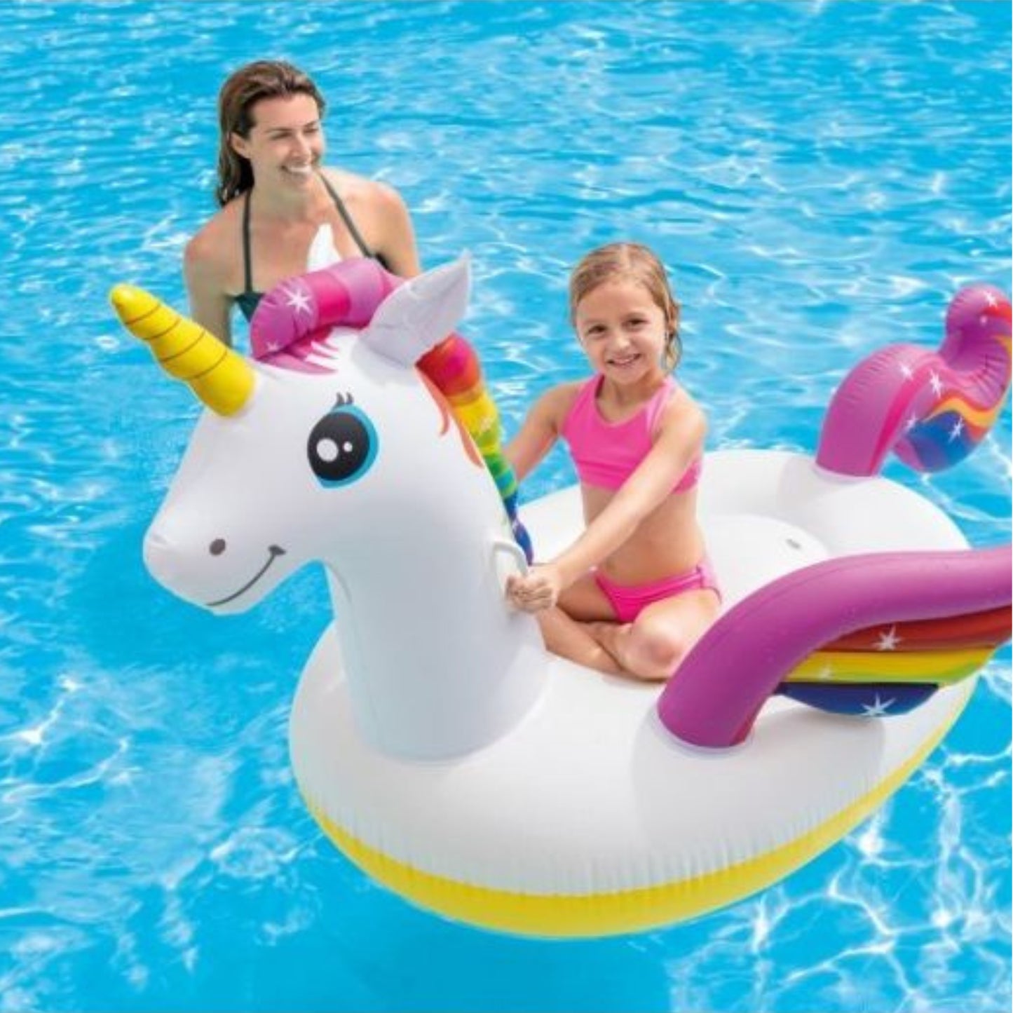 COLCHONETA UNICORNIO INFLABLE INTEX