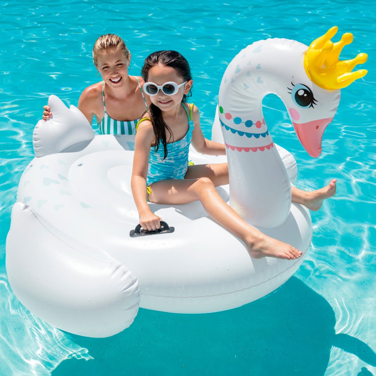 Colchoneta de montar Cisne real intex