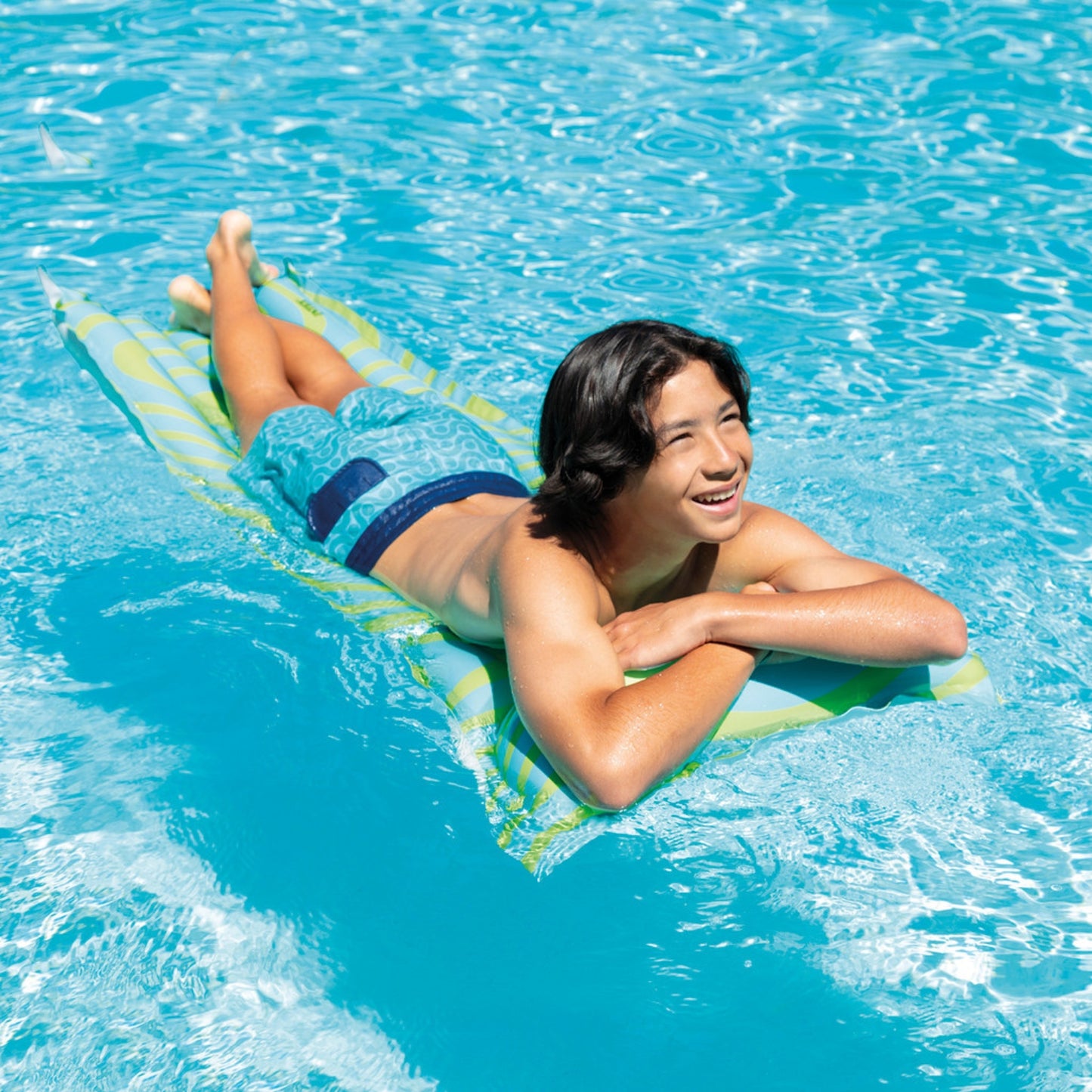 Colchoneta inflable cebra intex
