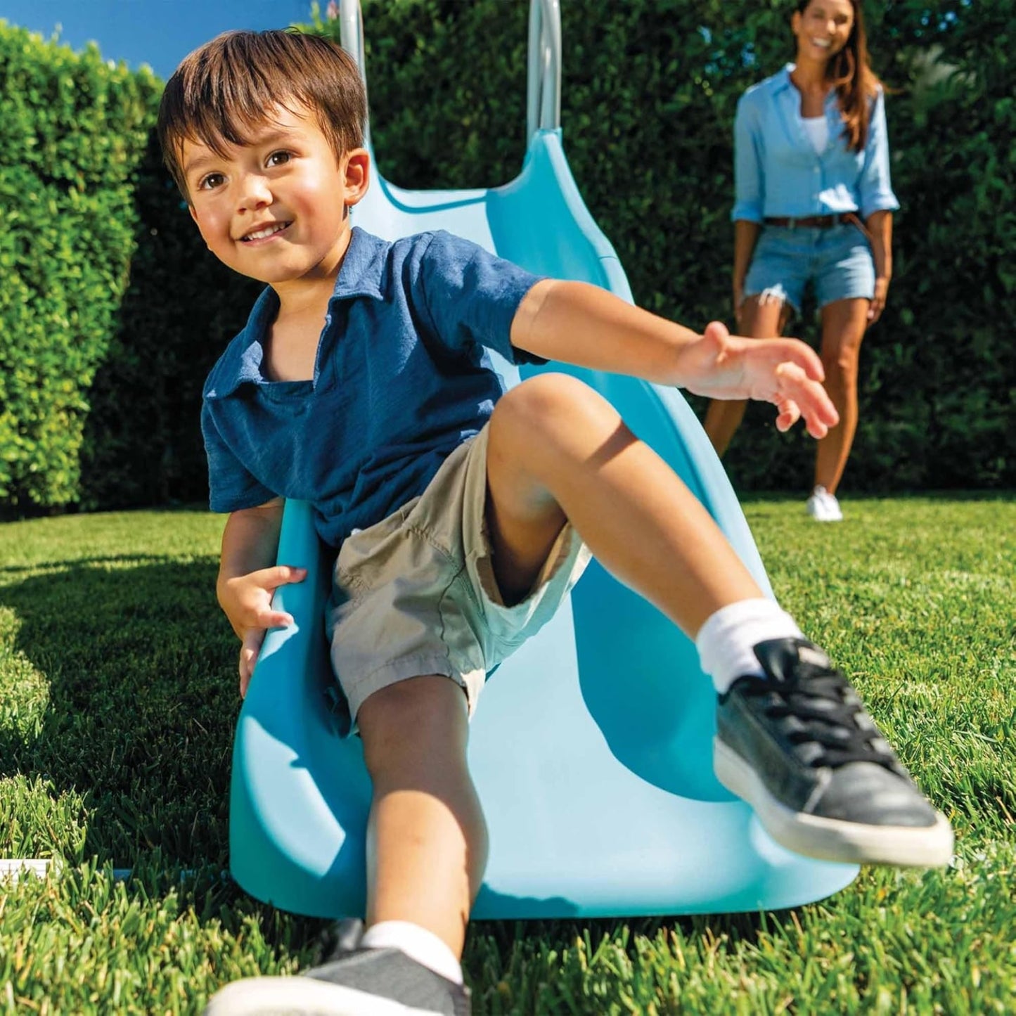 Tobogán infantil 119 cm intex 2 escalones