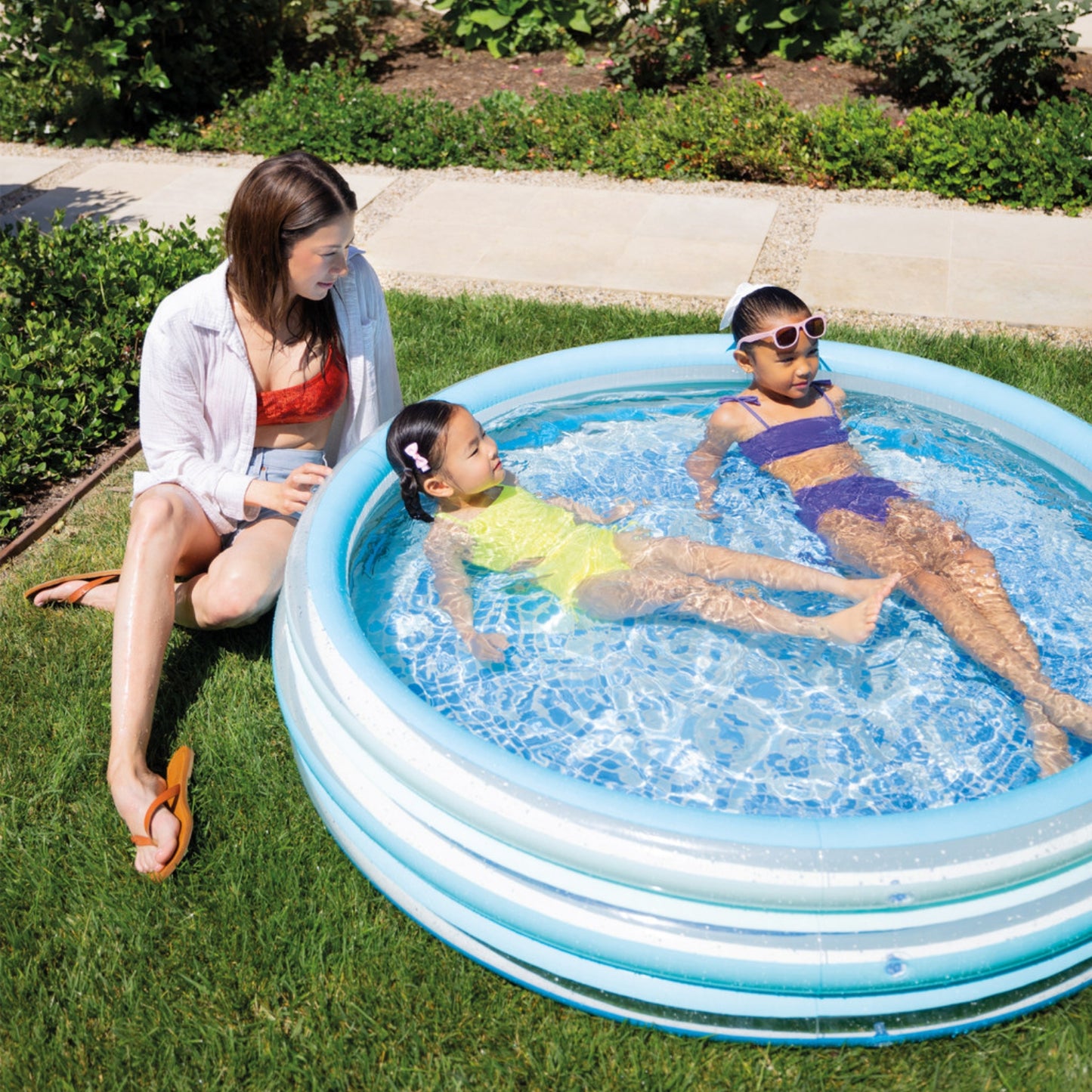 Piscina infantil Blue Bliss Splash intex