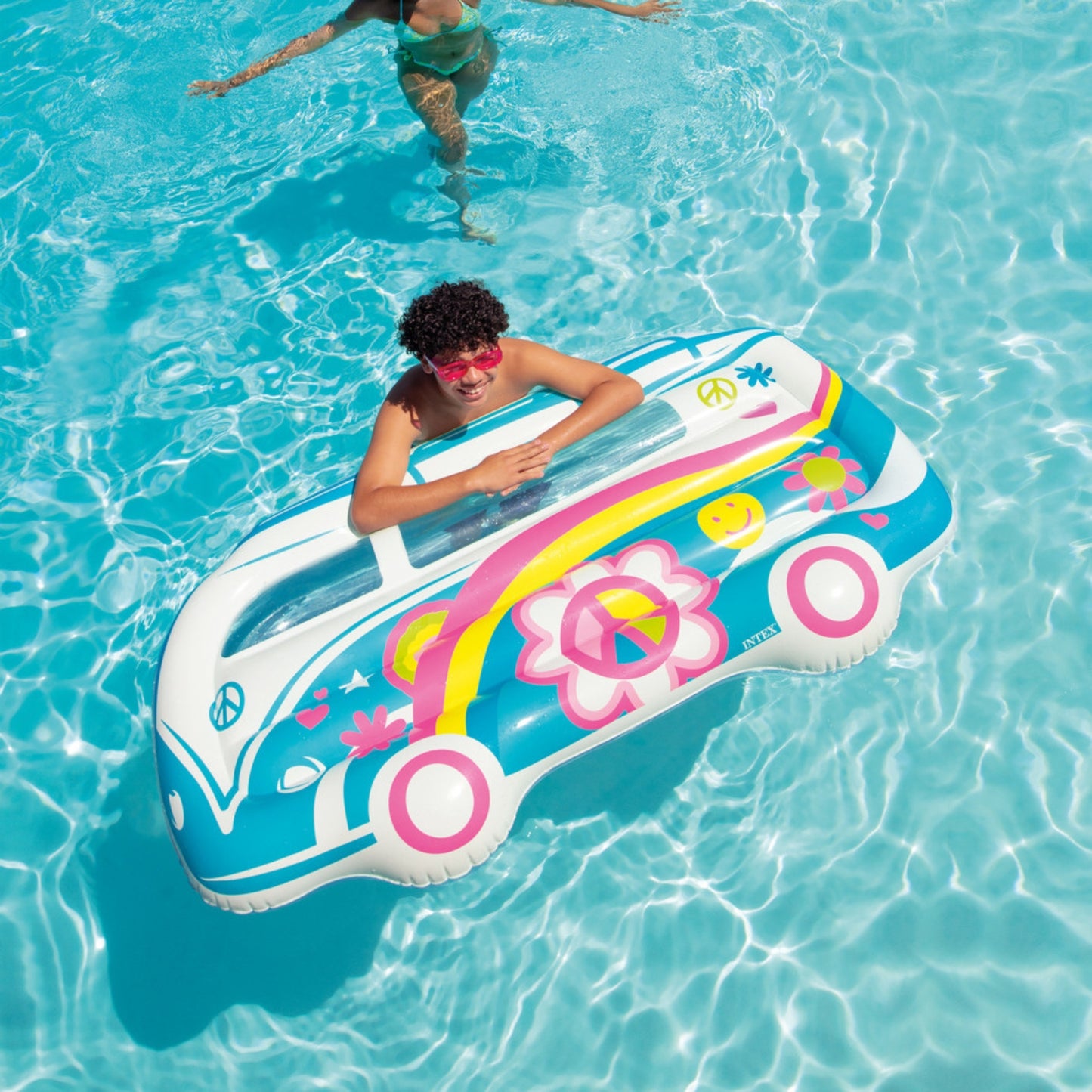 Colchoneta inflable furgoneta intex
