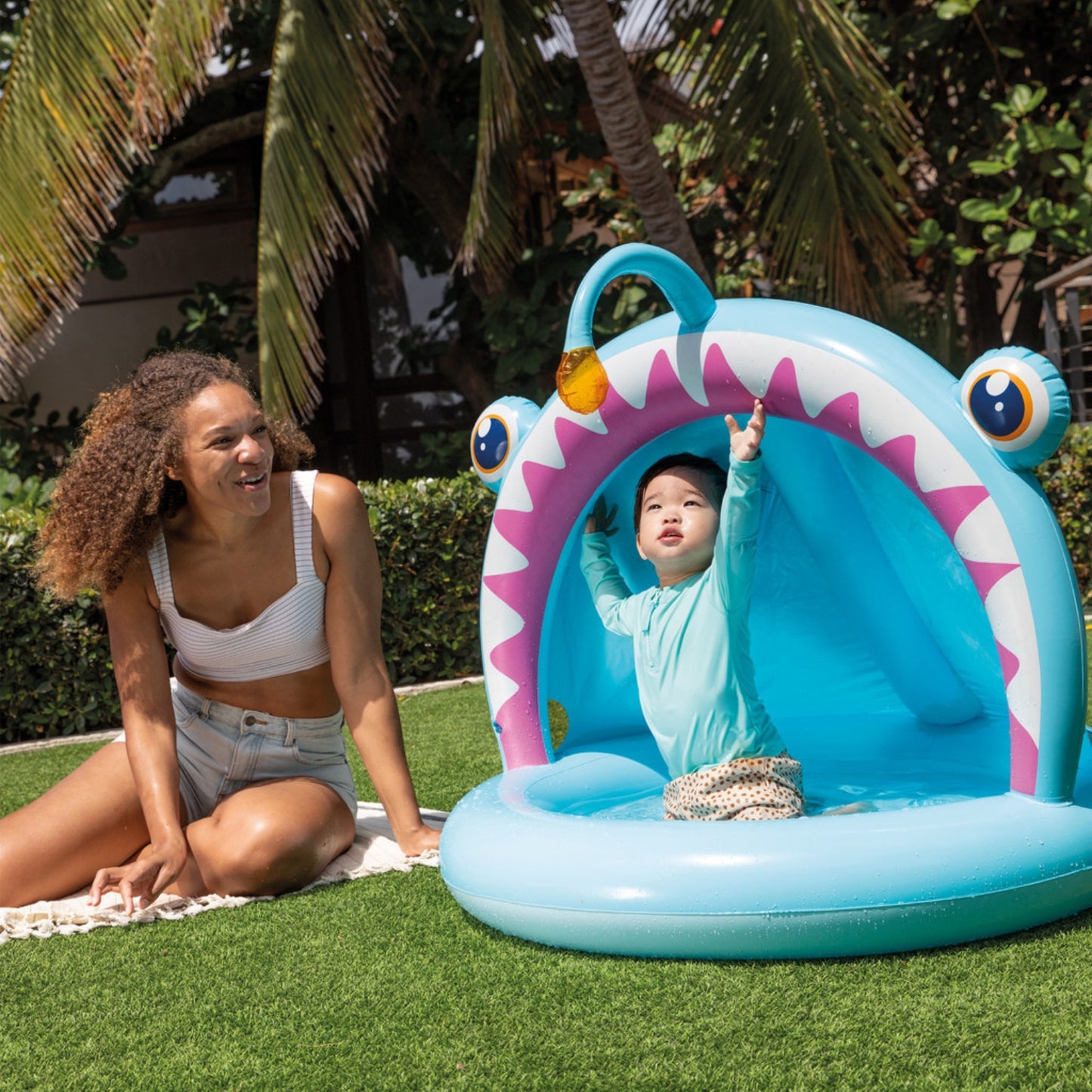 Piscina infantil inflable Angler Fish