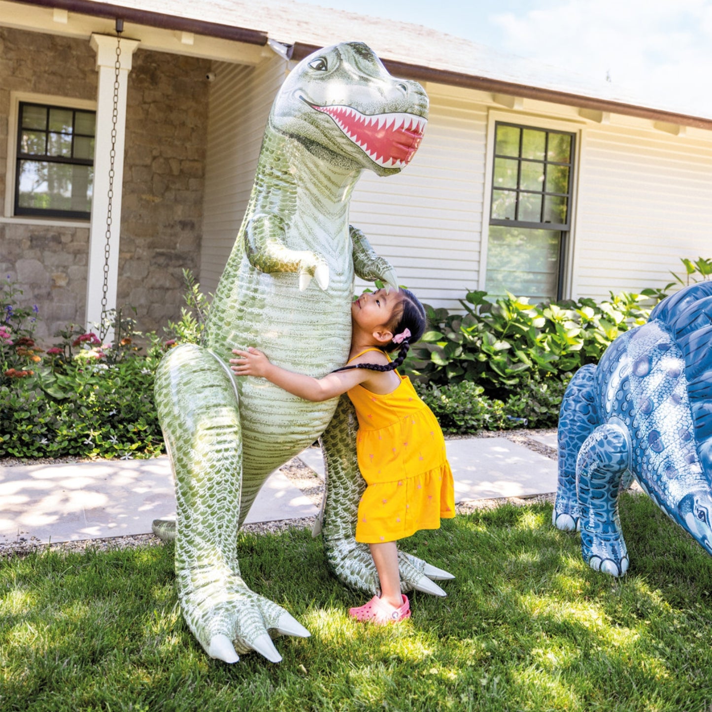 Dinosaurios inflables