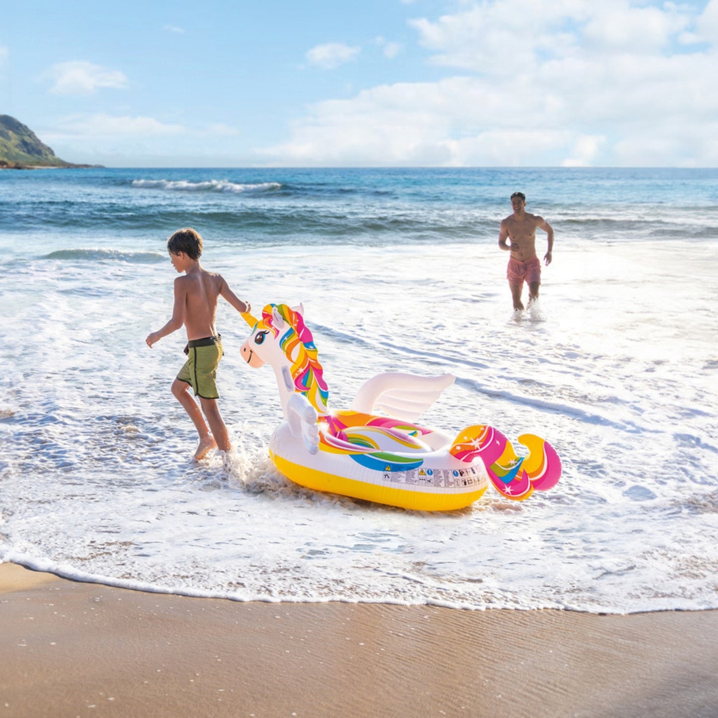 COLCHONETA UNICORNIO INFLABLE INTEX