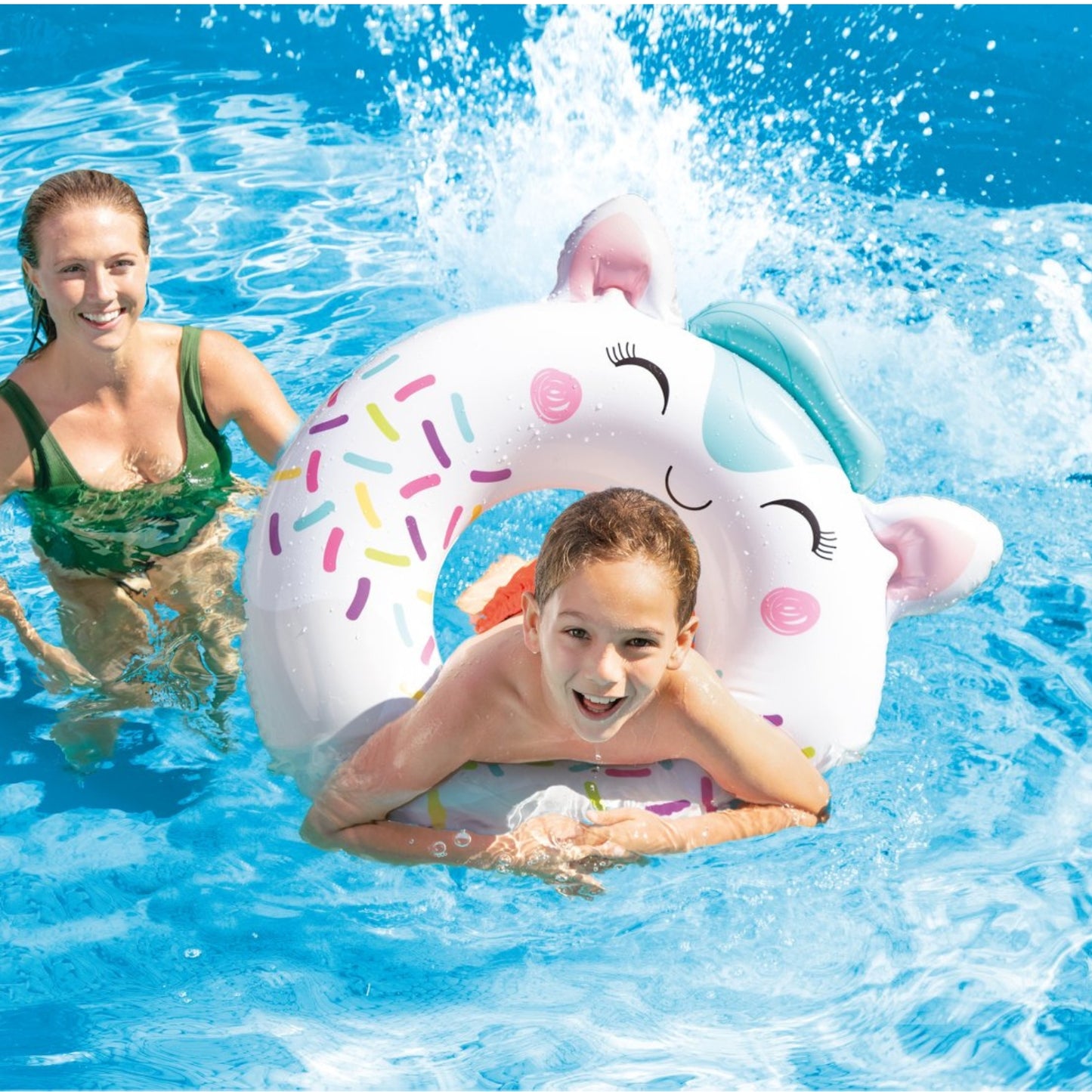 SALVAVIDAS INFLABLE CUT ANIMALES INTEX