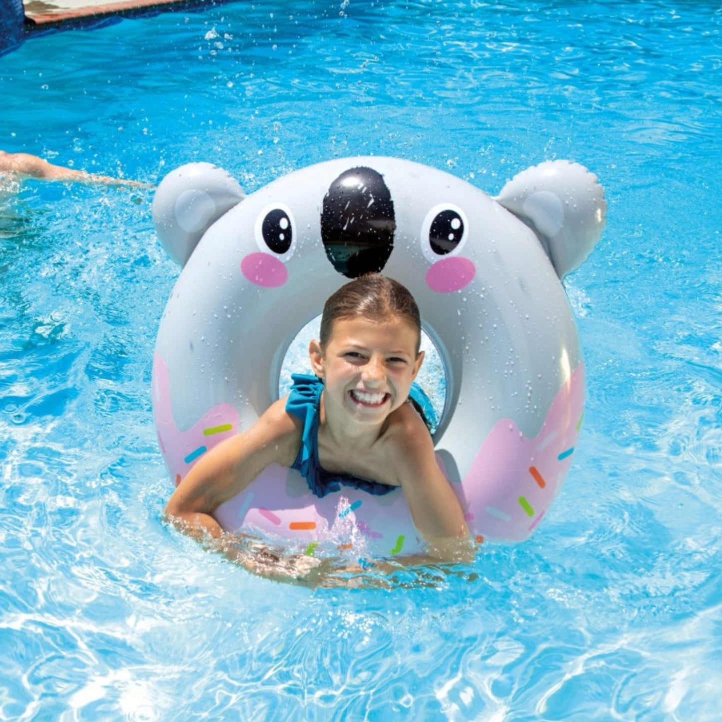 SALVAVIDAS INFLABLE CUT ANIMALES INTEX