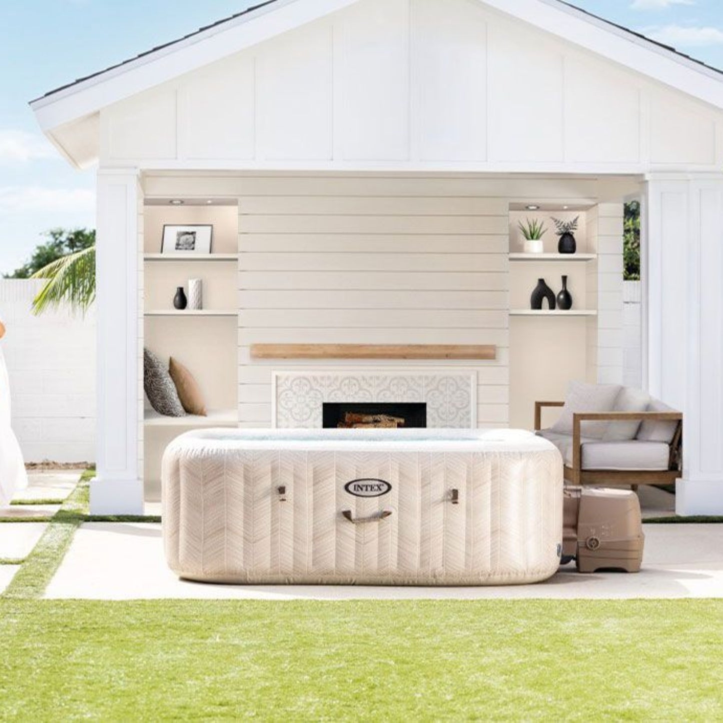 Spa cuadrado Chevron Deluxe 28472