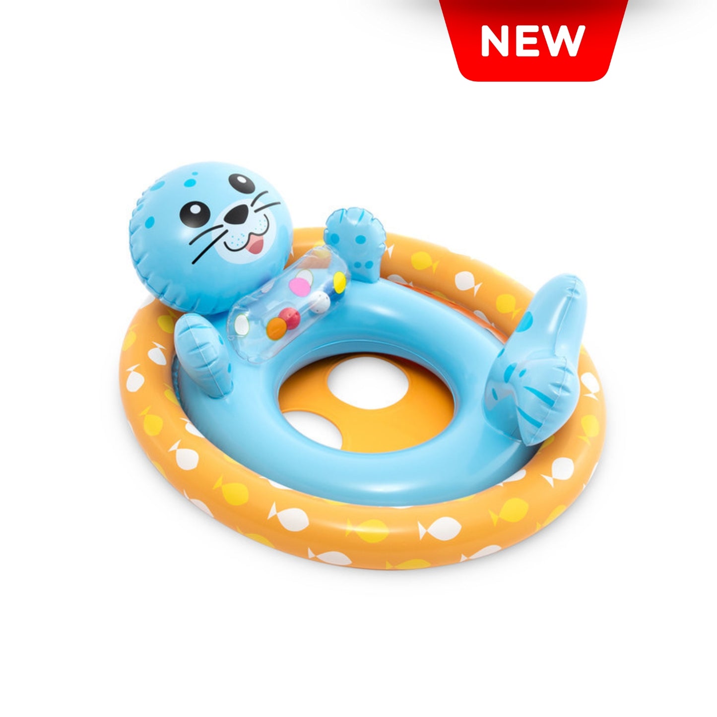 SALVAVIDAS CON BOMBACHA INTEX