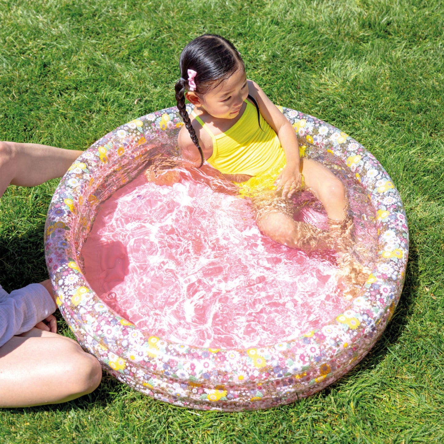 Piscina infantil inflable Dulce Flor intex