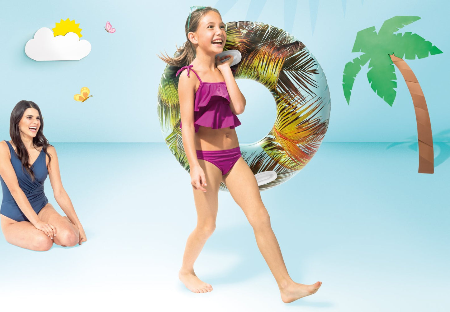 SALVAVIDAS TROPICAL INTEX
