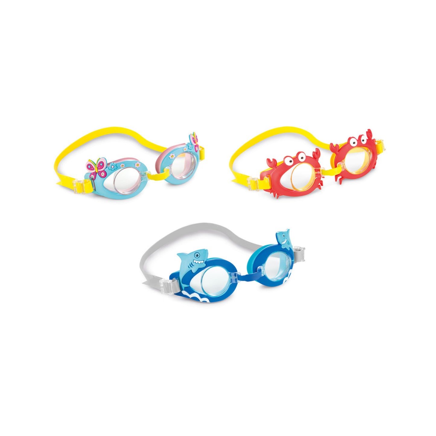 LENTES DE NATACIÓN PLAY, 3 DISEÑOS