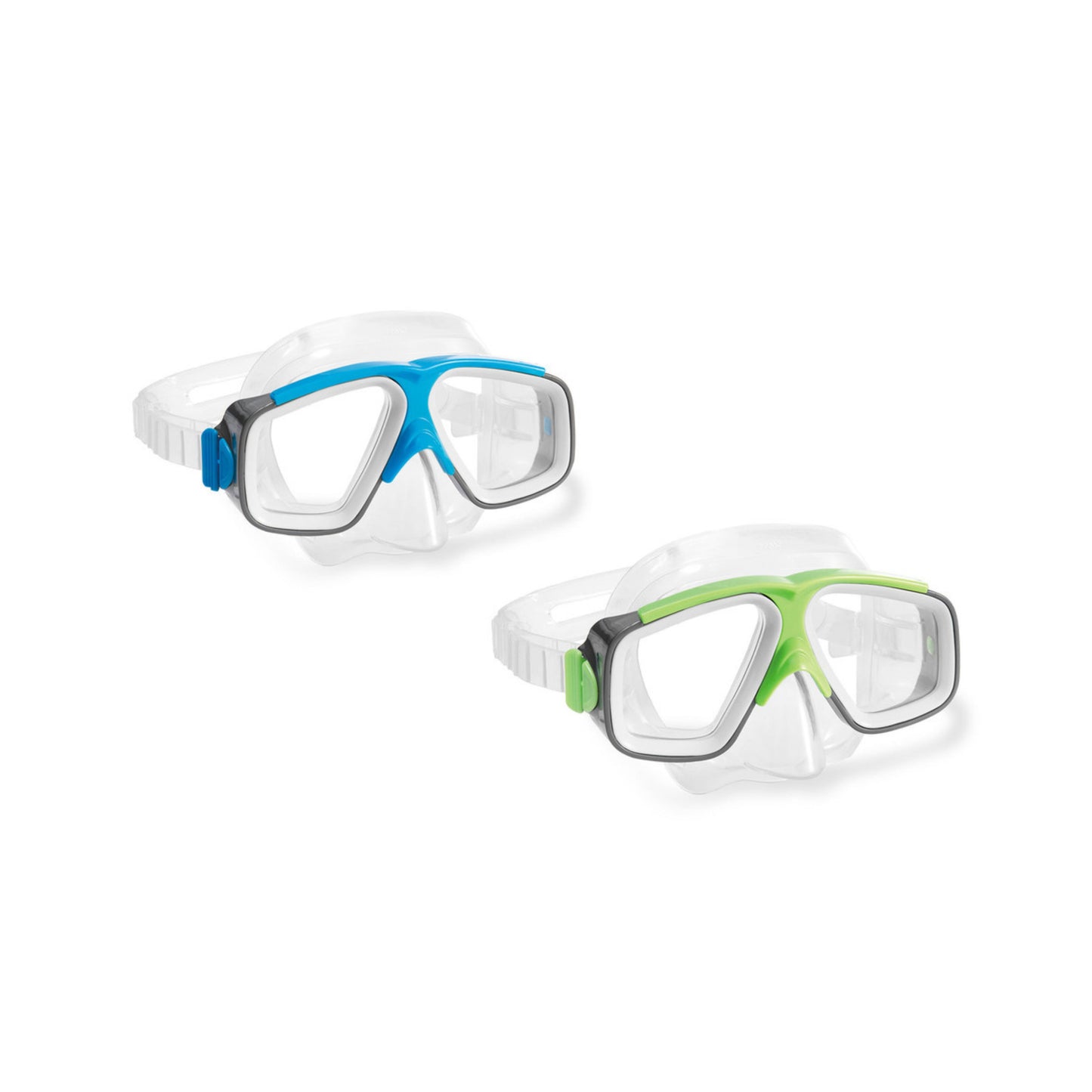 MÁSCARA DE NATACIÓN BUCEO SURF RIDER INTEX