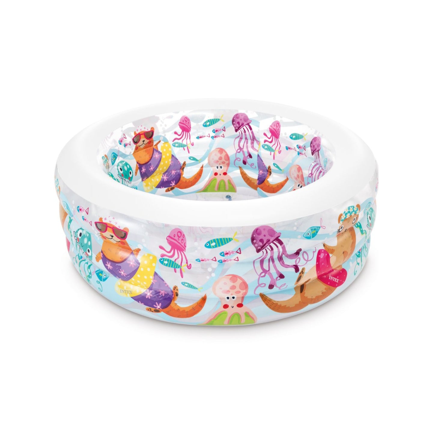 PISCINA INFLABLE ACUARIO INTEX REDONDA