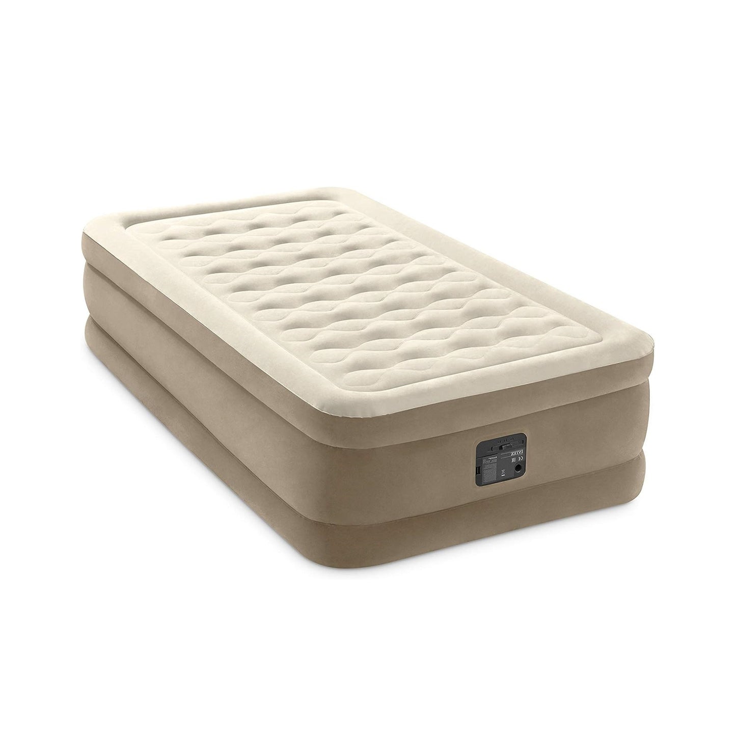 SOMMIER AUTO INFLABLE FIBERTECH ULTRA PLUSH UNA PLAZA INTEX