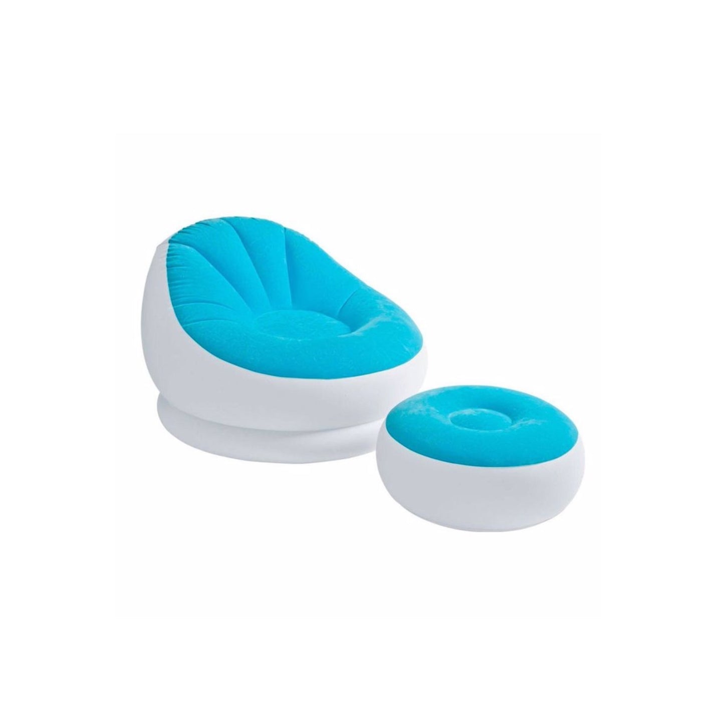 SILLÓN PUF CON APOYA PIES