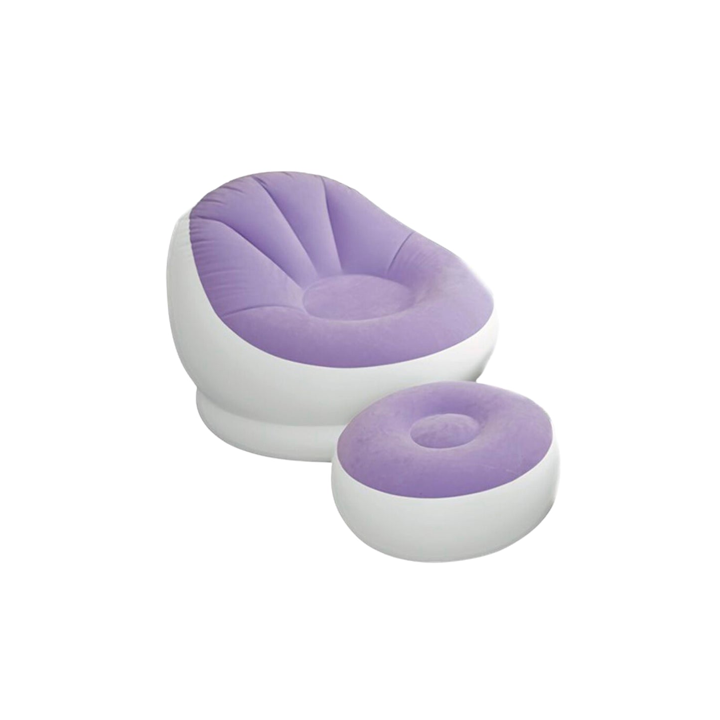 SILLÓN PUF CON APOYA PIES