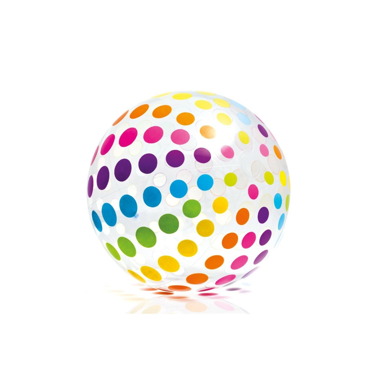 PELOTA INFLABLE LUNARES 107 CM