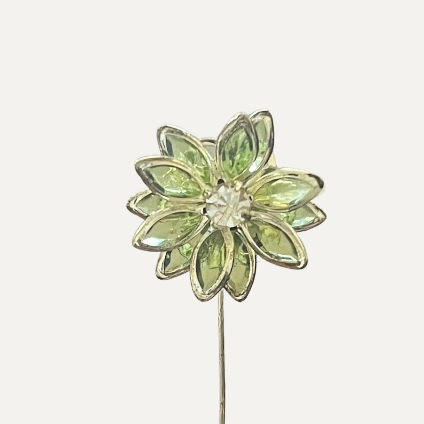 ALAMBRE CON FLOR VERDE CLARO