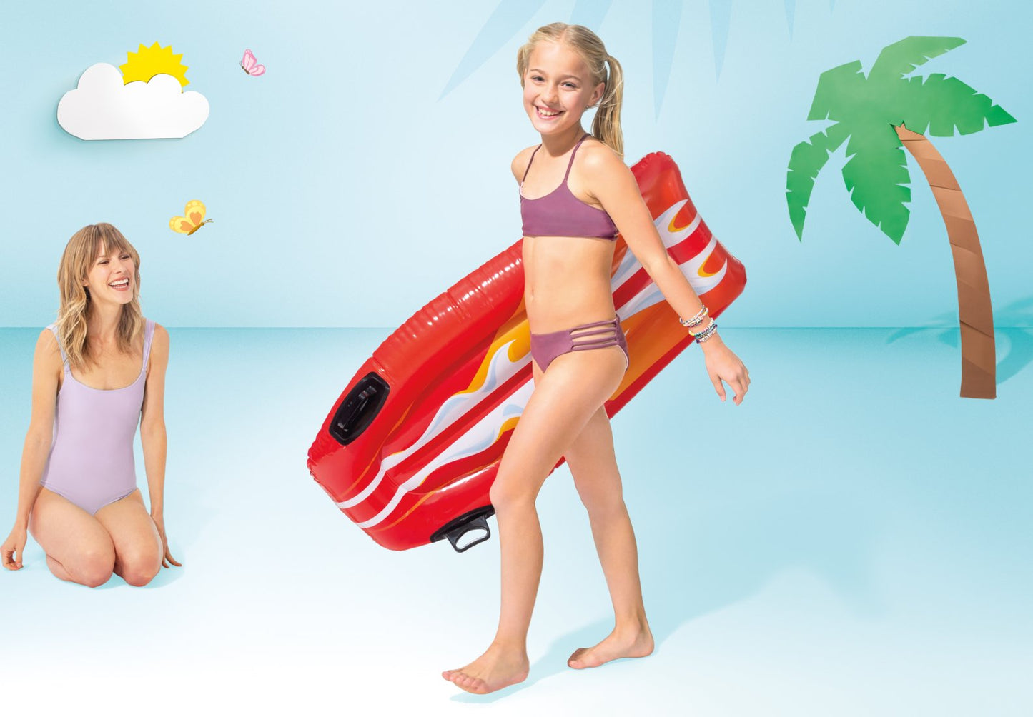 COLCHONETA TABLA DE SURF INTEX