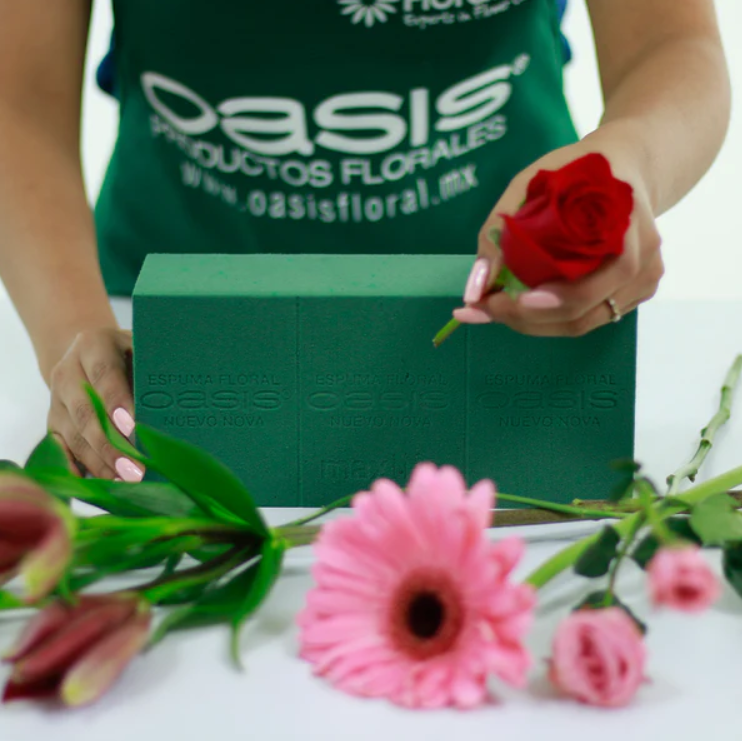 CAJA DE ESPUMA FLORAL STANDARD X48