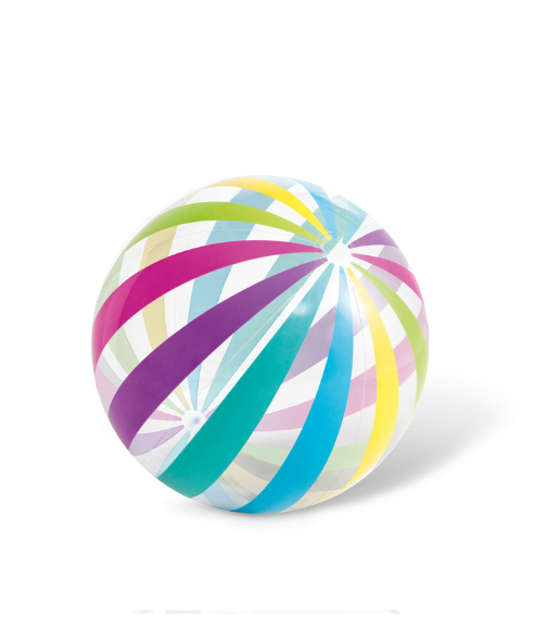 PELOTA INFLABLE RAYAS 107 CM