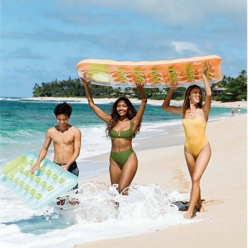 COLCHONETA INFLABLE FASHION 2 COLORES