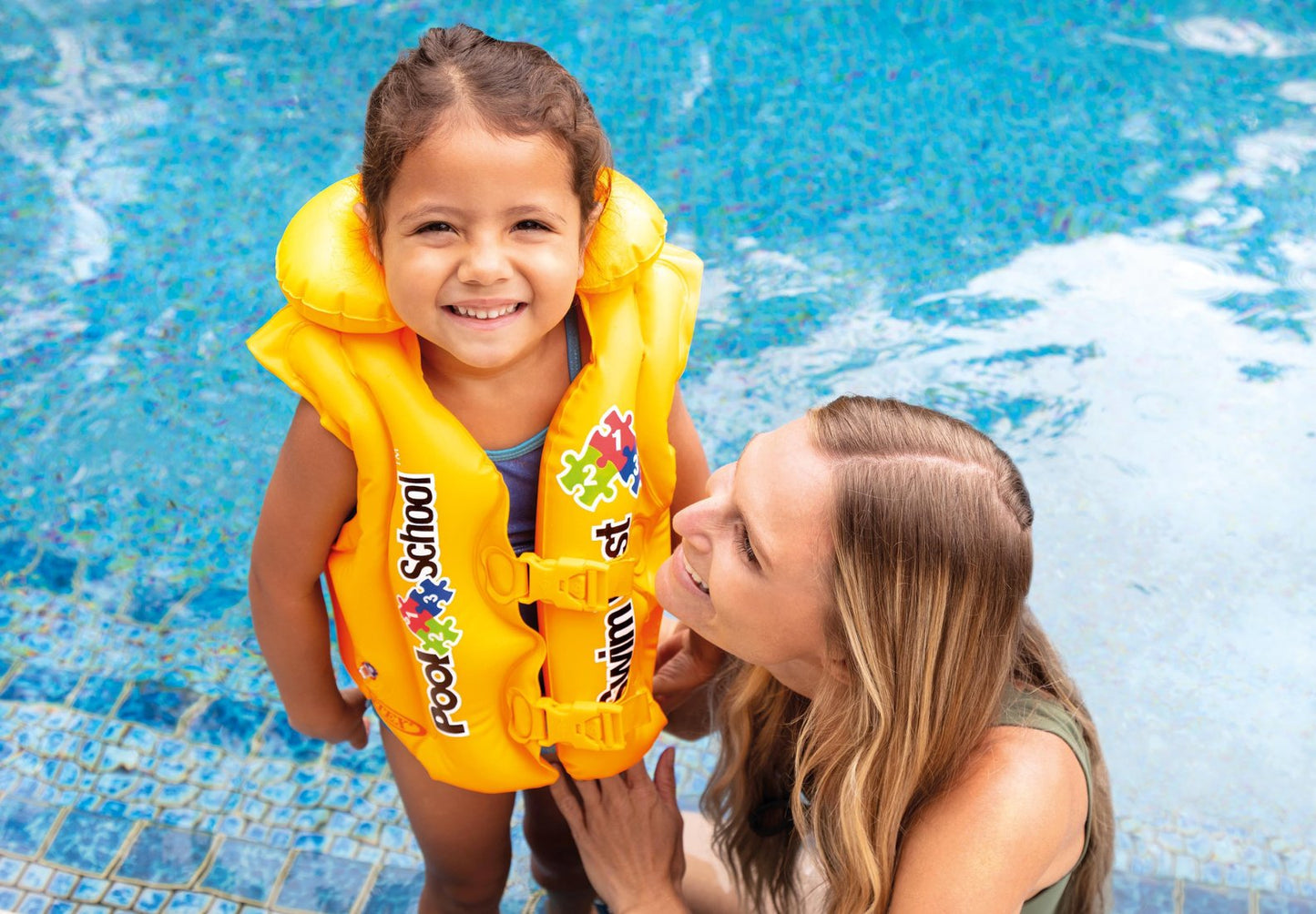 CHALECO SALVAVIDAS INFLABLE INTEX